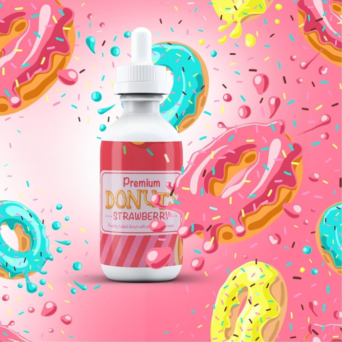 Strawberry Donut Liquid